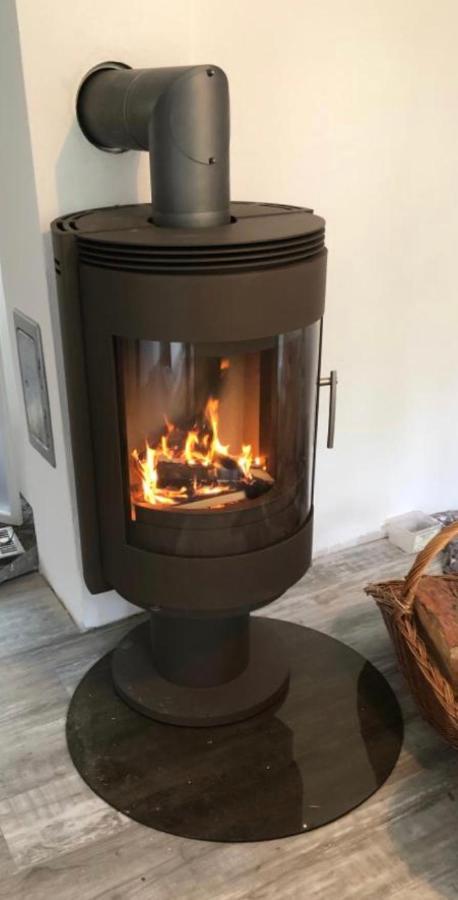 Ferienhaus Reetdach 1300Qm Privatgrundstueck Bootssteg Sauna Templin Luebbesee Uckermark Erholung Pur Seenplatte Petersdorf  Exterior foto